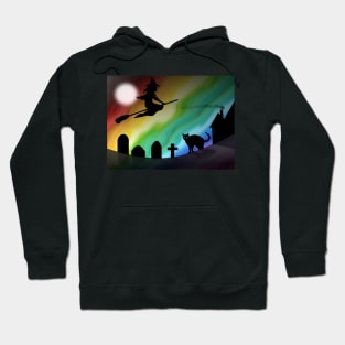 Rainbow Halloween Hoodie